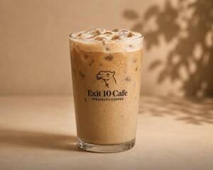 Iced Cappuccino - Exit 10 Cafe sharjah