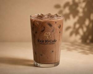 Iced Chocolate - Exit 10 Cafe sharjah