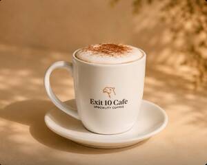 Cappuccino - Exit 10 Cafe sharjah