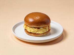 Egg and Cheese Bun - Around The Block al-ain