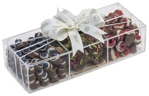 Rectangle Acrylic Tray With Lid (S) - Murban abu-dhabi
