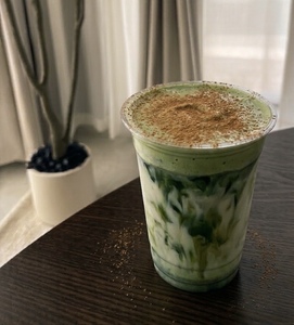 Maple Cinnamon Creamy Matcha  - Lemonade World sharjah