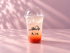 Peach Iced Tea · 520 ml - Vitality Cafe sharjah