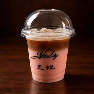 Rose Latte - Vitality Cafe sharjah