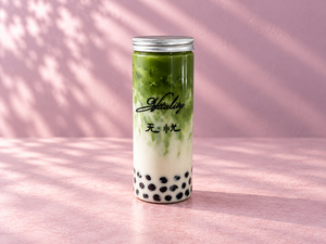 Matcha Bubble Milk Tea · 650 ml - Vitality Cafe sharjah