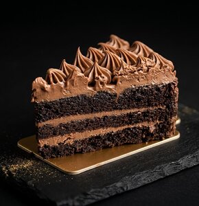 Moist Chocolate Fudge Slice - Vitality Cafe sharjah