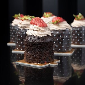 Eggless Molten Pastry - Vitality Cafe sharjah