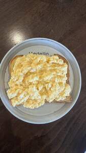 Scrambled Egg Toast - Medellin Specialty Coffee khor-fakkan