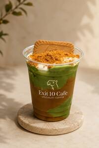 Biscoff Matcha - Exit 10 Cafe sharjah