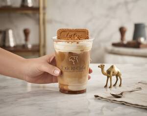 Biscoff Latte - Exit 10 Cafe sharjah