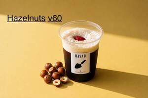 Hazelnut V60 - Hasad Cafe حصاد كافيه al-dhaid