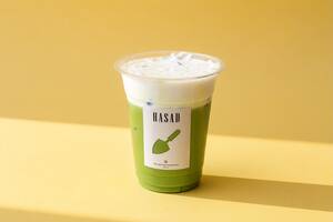 Salted Vanilla Matcha - Hasad Cafe حصاد كافيه al-dhaid