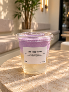 Ube Coco Cloud - Hooq Cafe dubai