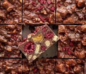 Raspberry Rocky Road - Meltia dubai