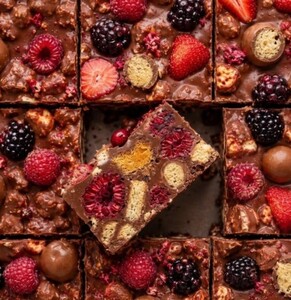 Mixed Berries Rocky Road - Meltia dubai