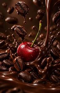  Iced V60 Choco Cherry  - Meltia dubai