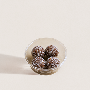 Coconut Energy Bites - Taken Cafe dubai