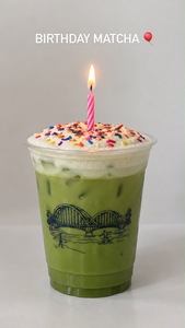 Birthday Matcha🎈 - The Double Bridge abu-dhabi