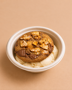 Underbaked Frosties Cookie with Vanilla Ice Cream  - Browns Bakery sharjah