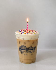 Birthday Spanish Latte 🎈 - The Double Bridge abu-dhabi