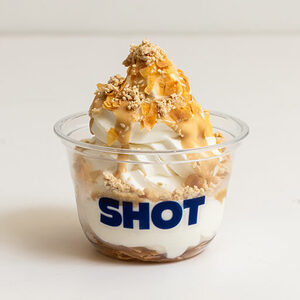Tahini Baklava Greek Yogurt - SHOT Khalifa City abu-dhabi