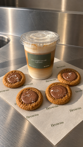 Dirty Maple and 4 Mini Cookies - Browns Bakery sharjah