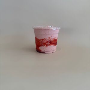 Strawberry Milkshake Small - Typing Coffee Shop al-ain