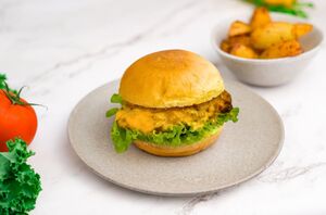 Dynamite Chicken Burger - GROW Healthy Food dubai