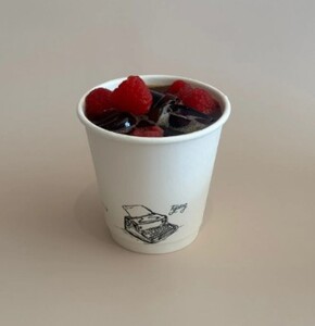 Iced V60 Raspberry - Typing Coffee Shop al-ain