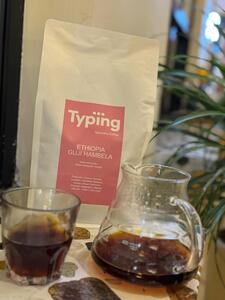 Hot V60 Ehiopia - Typing Coffee Shop al-ain
