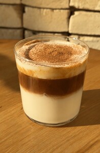 Iced Latte Maple Cinnamon Foam - Bageri Form dubai