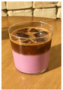 Iced Ube Latte - Bageri Form dubai