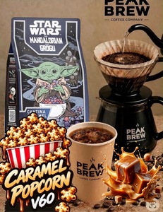 Popcorn Caramel V60 - Peak Brew  dubai