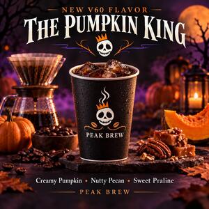 Pumpkin King V60 - Peak Brew  dubai