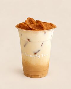 Iced Spiced Chai Latte - Twenty Two Cafe sharjah