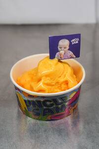 mango icecream  - Uncle Sam sharjah
