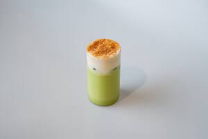 Iced Pumpkin Spice Matcha - Turf Cafe abu-dhabi