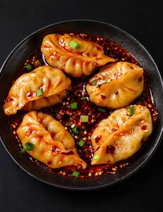Chicken Dumplings (5pcs) - Mubahars Noodle Bar abu-dhabi