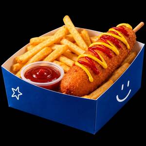 Fries + Corn Dog - Mubahars Noodle Bar abu-dhabi
