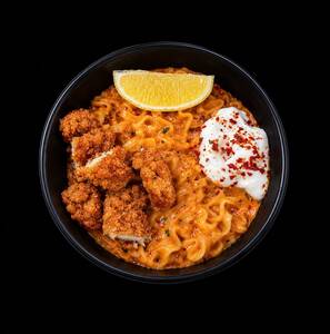 Ramen Chicken Zinger - Mubahars Noodle Bar abu-dhabi