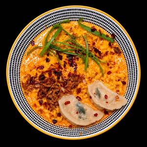 Momo Ramen Dumpling Cheese - Mubahars Noodle Bar abu-dhabi