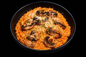 Ramen Risotto Mushroom - Mubahars Noodle Bar abu-dhabi