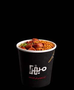 Noodles Hotdog Cheese - Mubahars Noodle Bar abu-dhabi