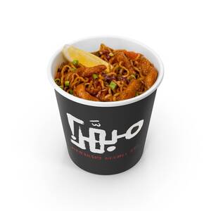 Noodles Chicken Zinger - Mubahars Noodle Bar abu-dhabi