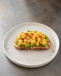 Avocado Toast Scrambled Egg - ESPRSO LOUNGE dubai