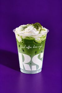 Whipped Honey Iced Matcha - By RS dubai