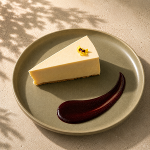 New York–Style Cheesecake - ZOI Cafe AlJimi al-ain