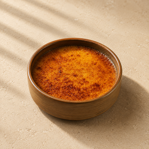 Classic Vanilla Crème Brulé - ZOI Cafe AlJimi al-ain