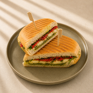Grilled Halloumi & Pesto - ZOI Cafe AlJimi al-ain