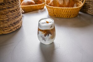 Iced Nacciola Latte - ZOI Cafe AlQattara al-ain